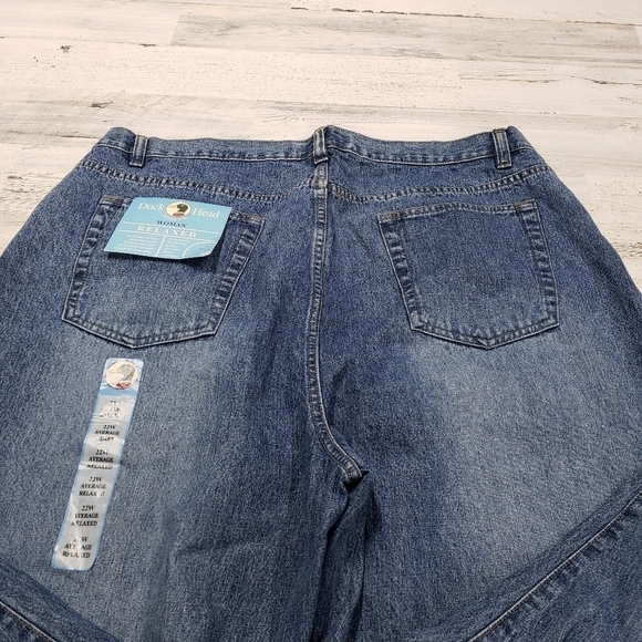 Duck Head Womens 22W Average Relaxed Jeans - Picture 5 of 7